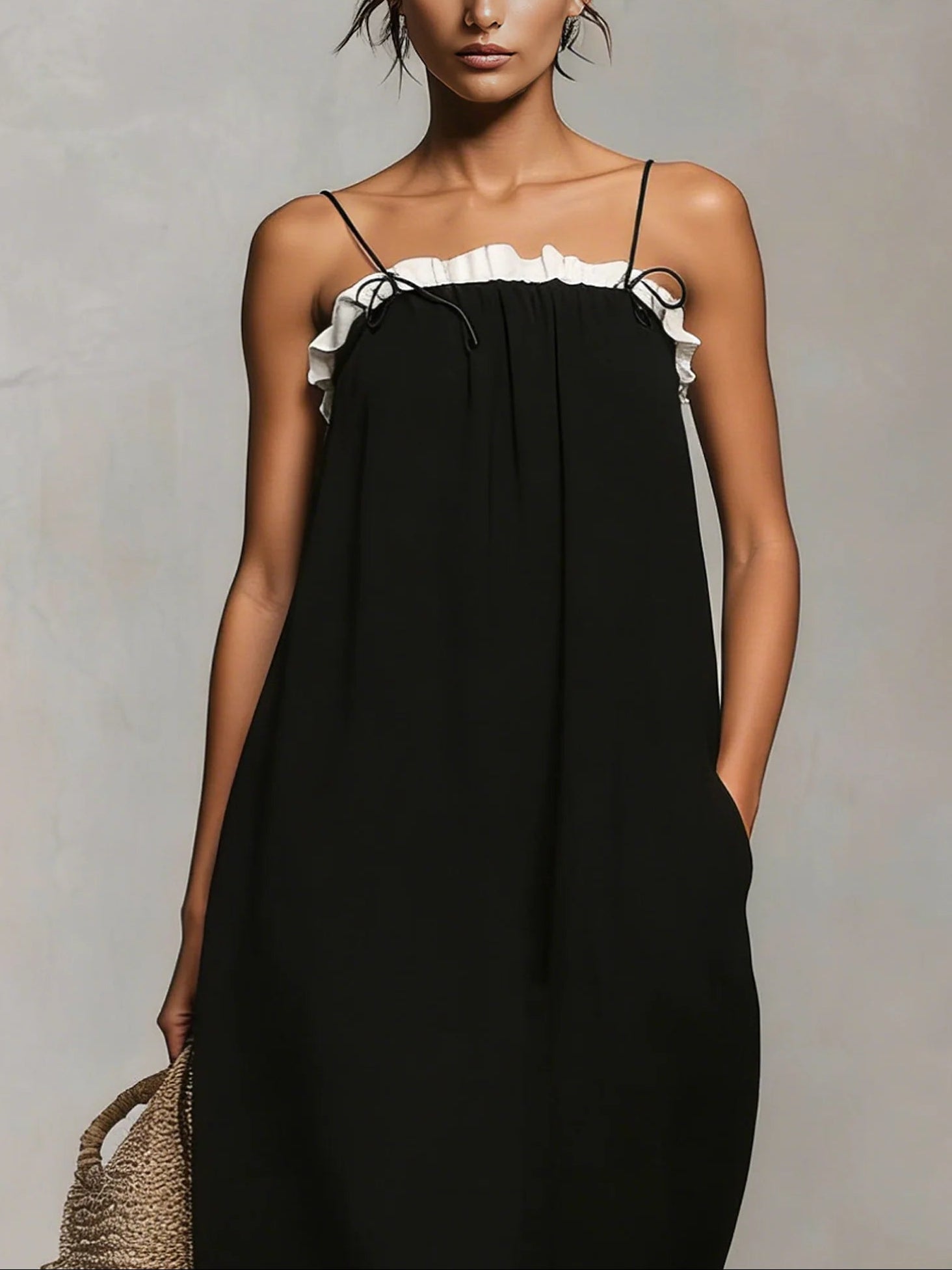 M&H | Colorblock Maxi Dress