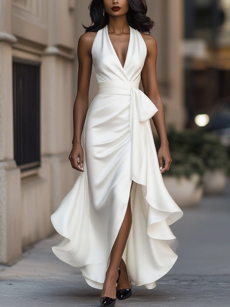 Harper | Draped Dress