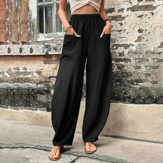 Marisol | Fluid Draped Pants