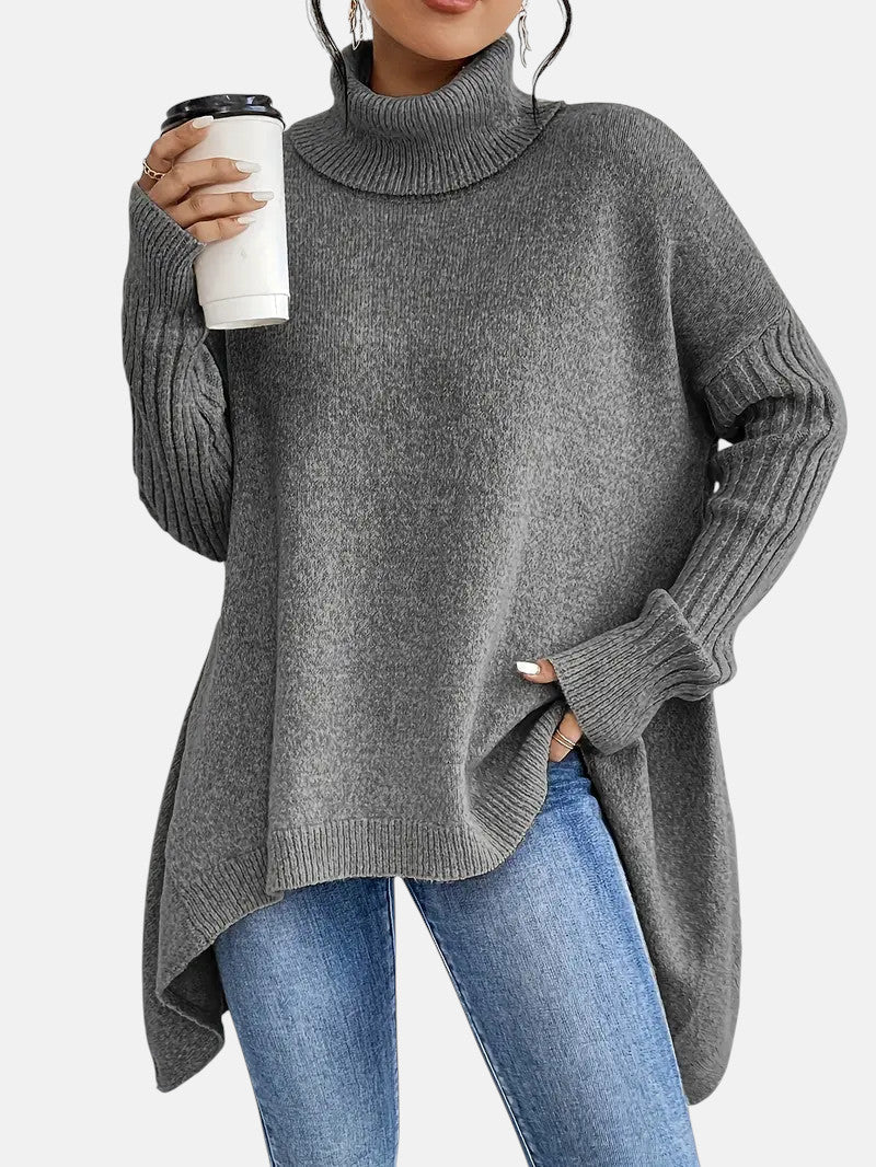 Oversized Turtleneck Sweater
