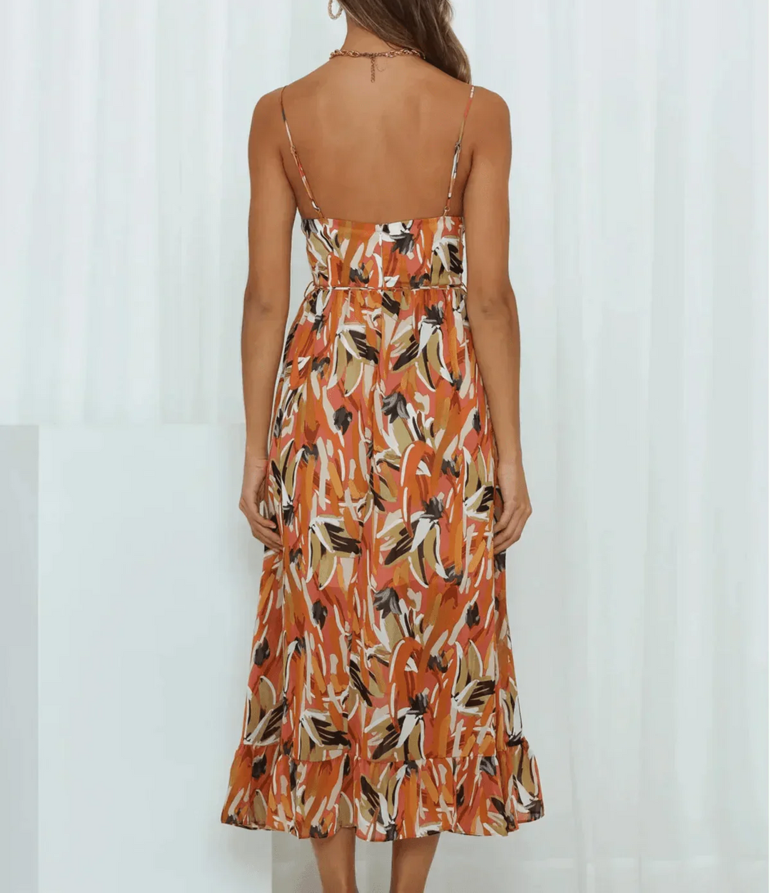Jasmine | Shimmering Midi Dress