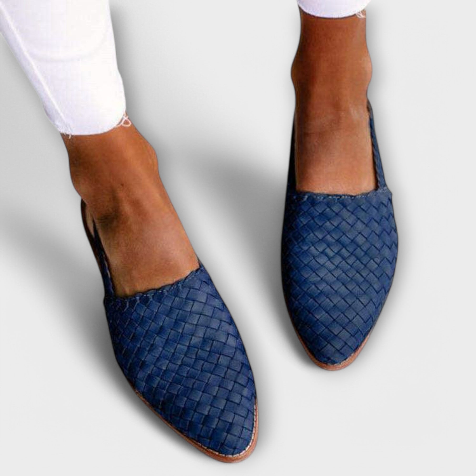 Women's Handwoven Soft-Sole Moccasins