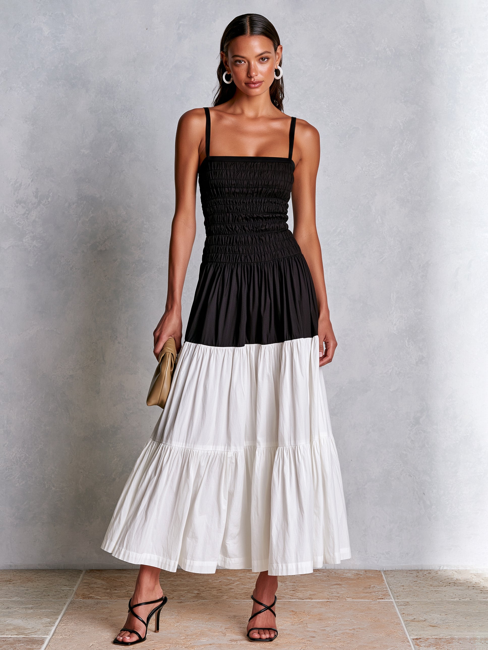 Camila | Smocked Maxi Dress