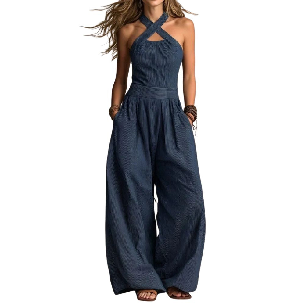 CARMELA | ELEGANT LINEN JUMPSUIT