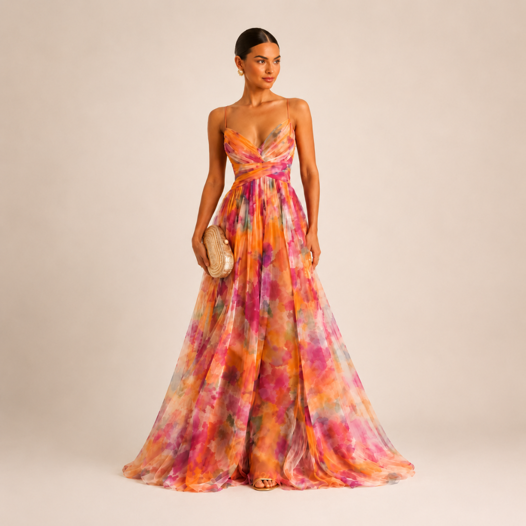 Maxi | Floral Elegance Dress