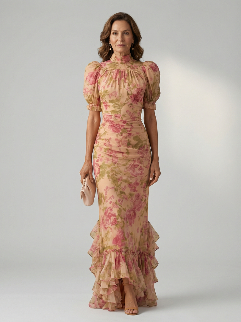 Harper | High-Neck Maxi Dress