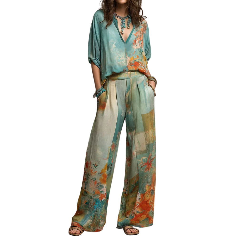AGATA | ELEGANT FLORAL SET