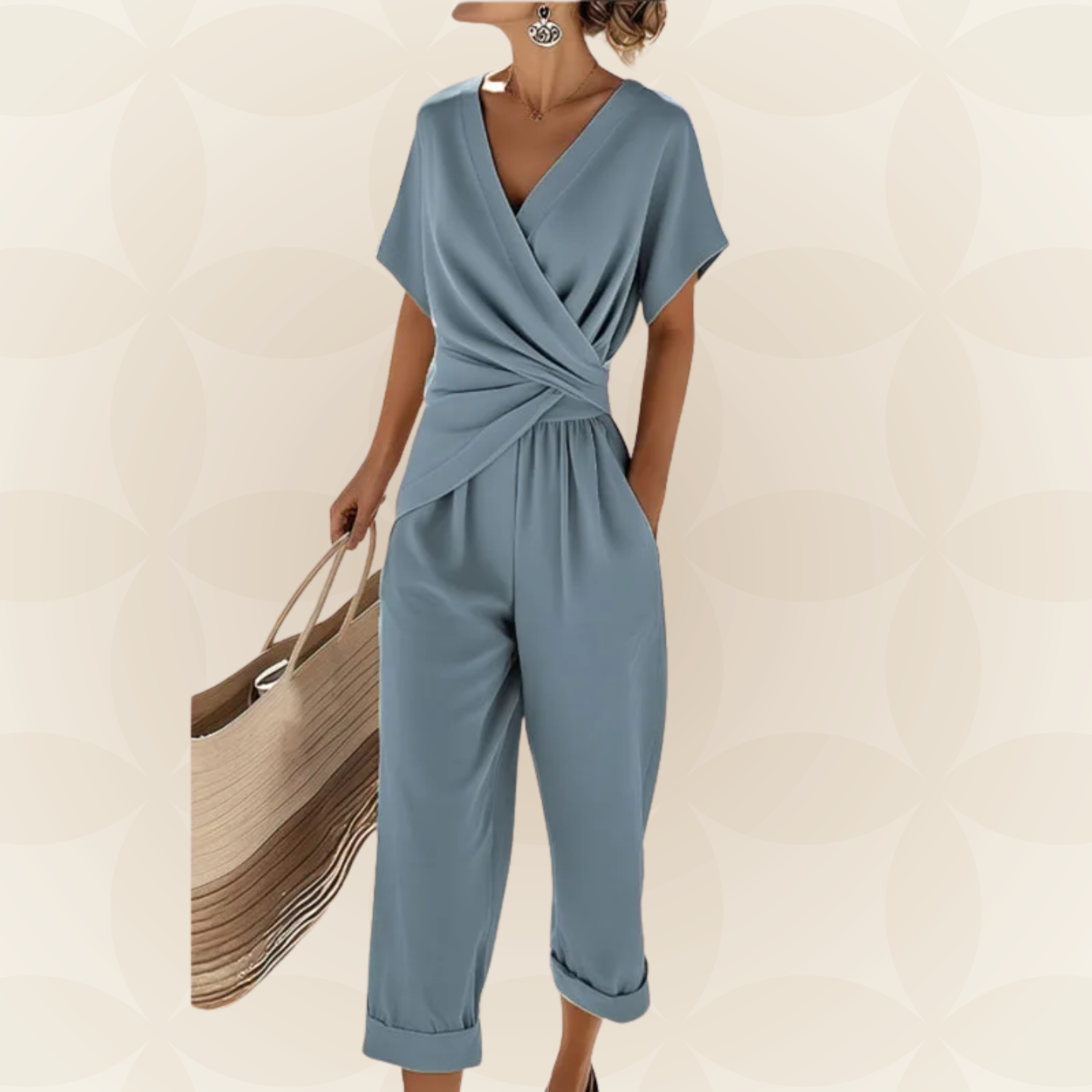 M&H | Wrap-Front Two-Piece Set
