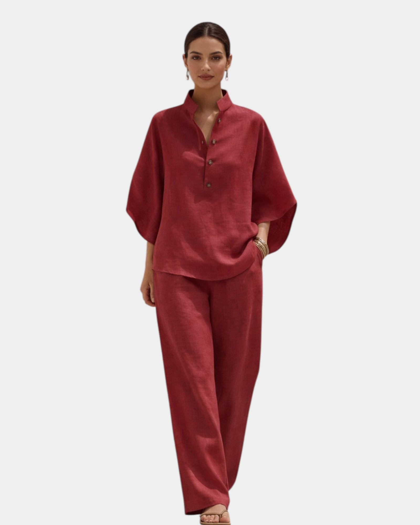 Brune | Cotton Two-Piece Set