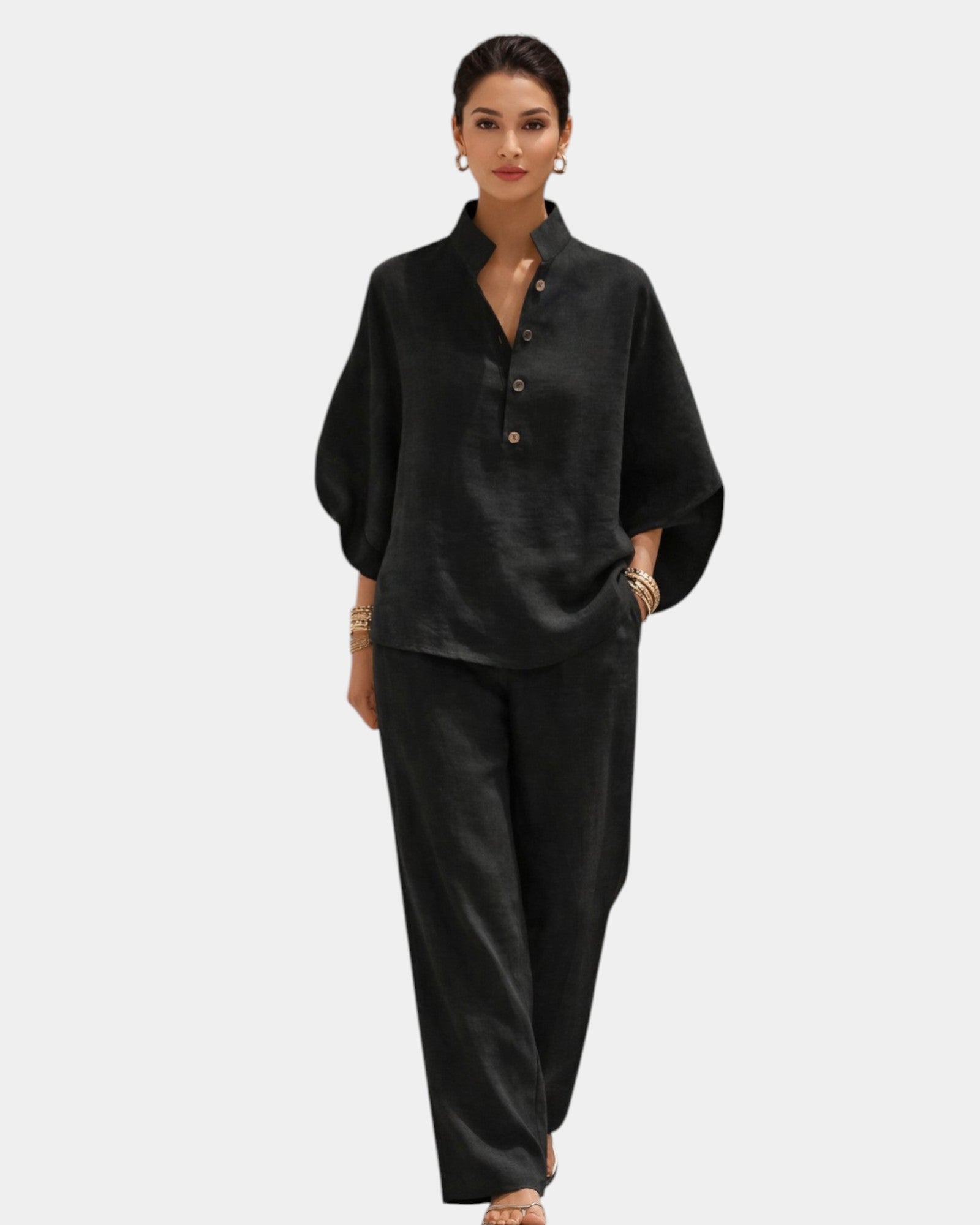 Brune | Cotton Two-Piece Set