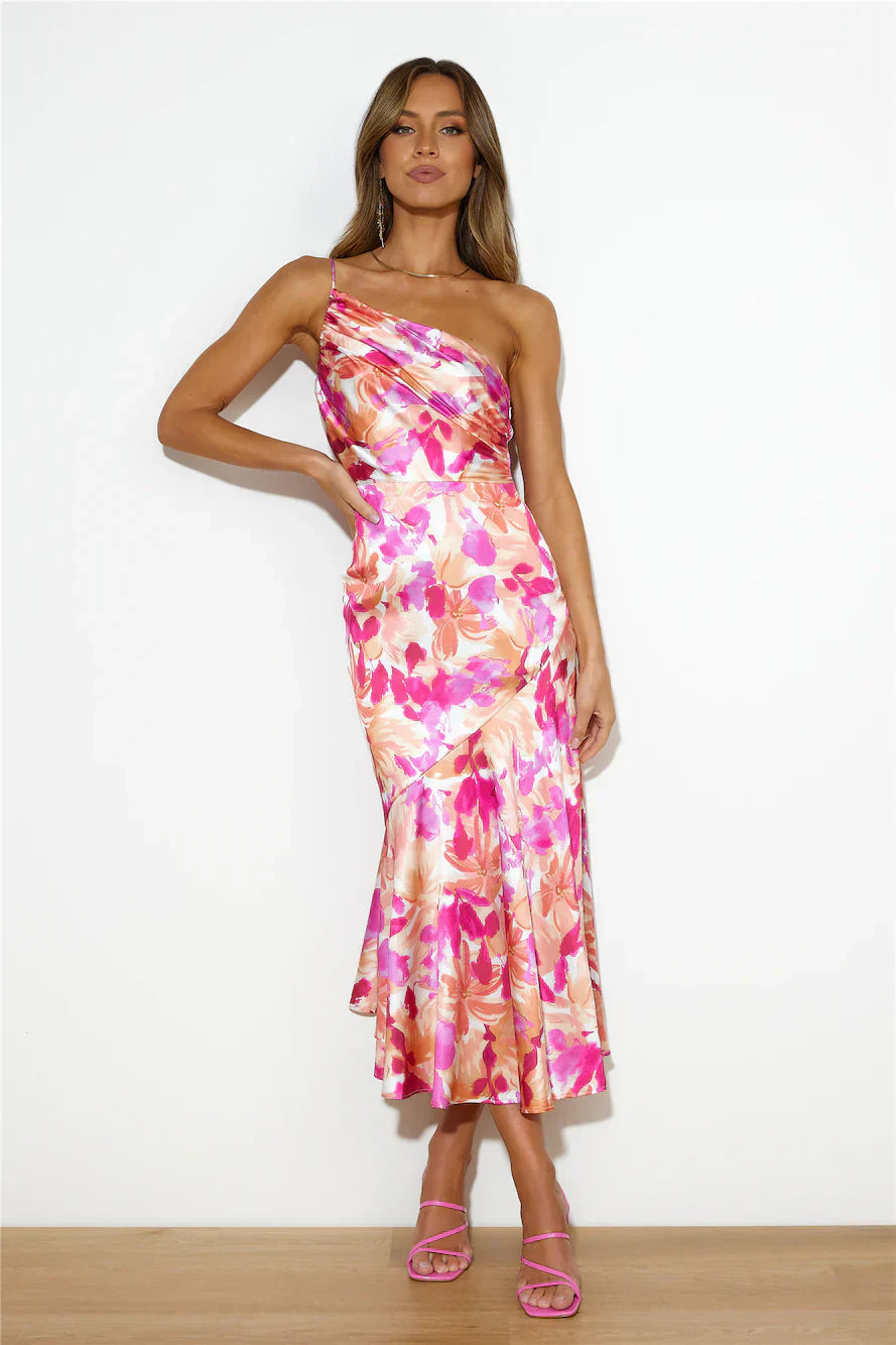 Camila | One-Shoulder Maxi Dress