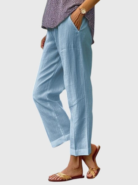 Liliana | Elastic-Waist Wide-Leg Pants