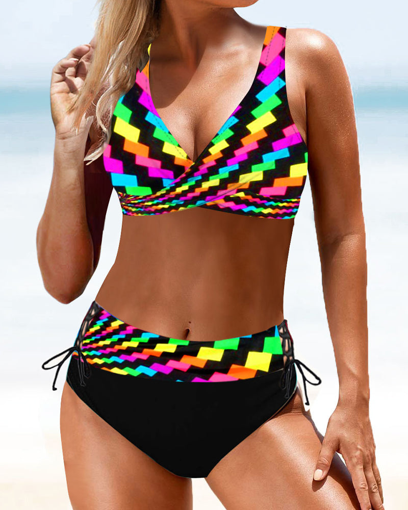 Marisol | Bikini with Vibrant Print
