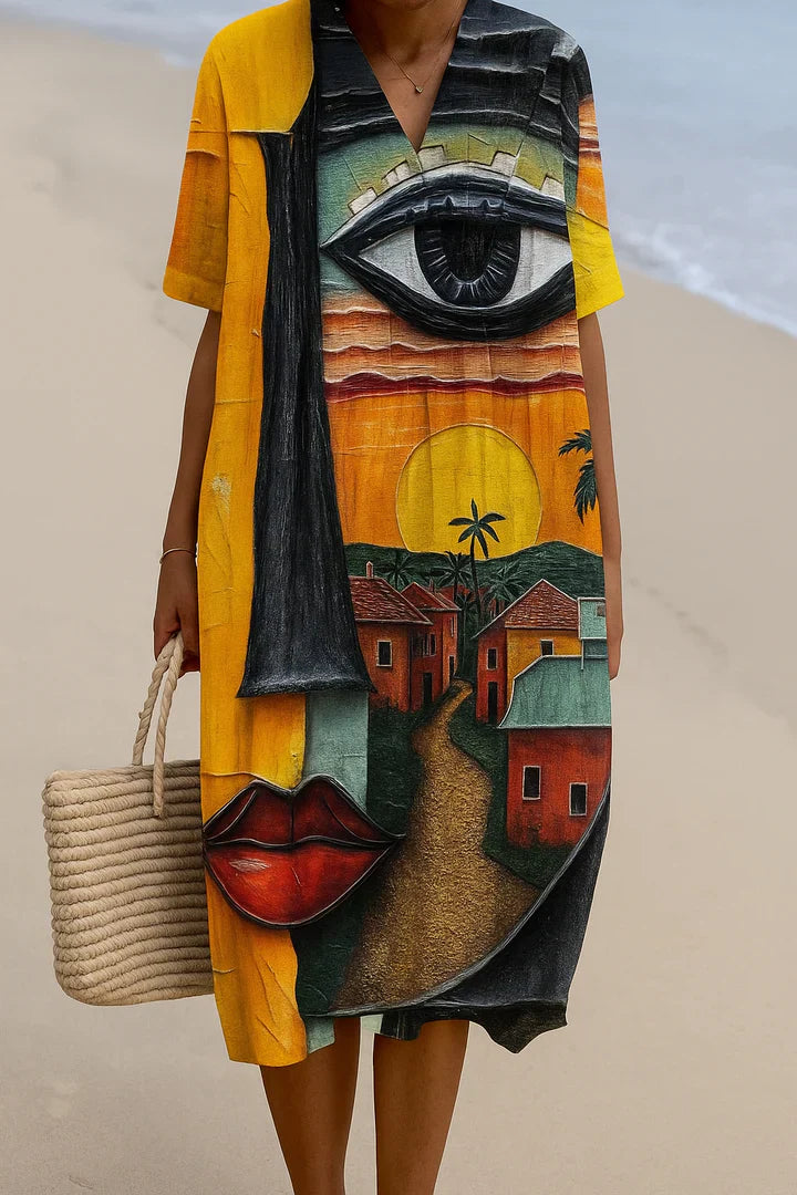 ELARA™ | ART INSPIRED DRESS