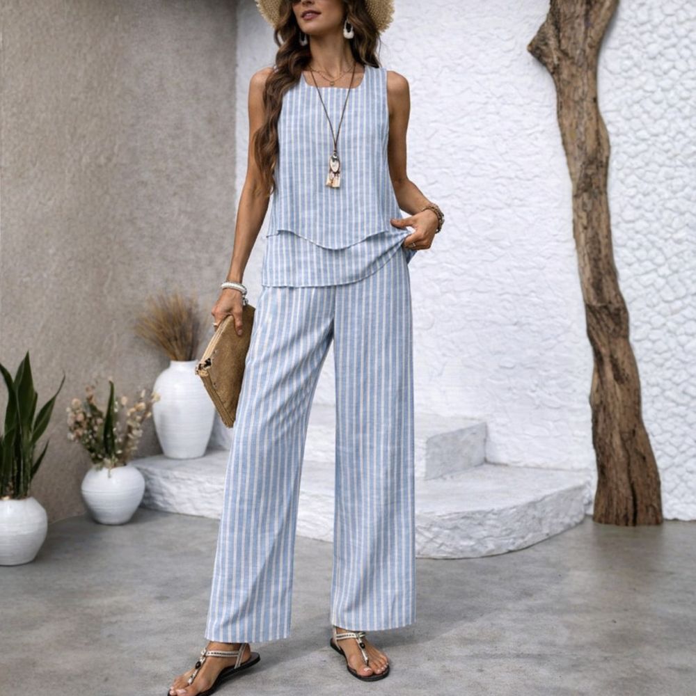 MARIVELLEA | COASTAL STRIPE SET