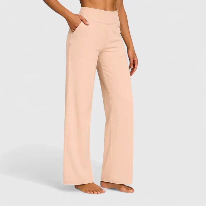 Camila | Drawstring-Waist Wide-Leg Pants