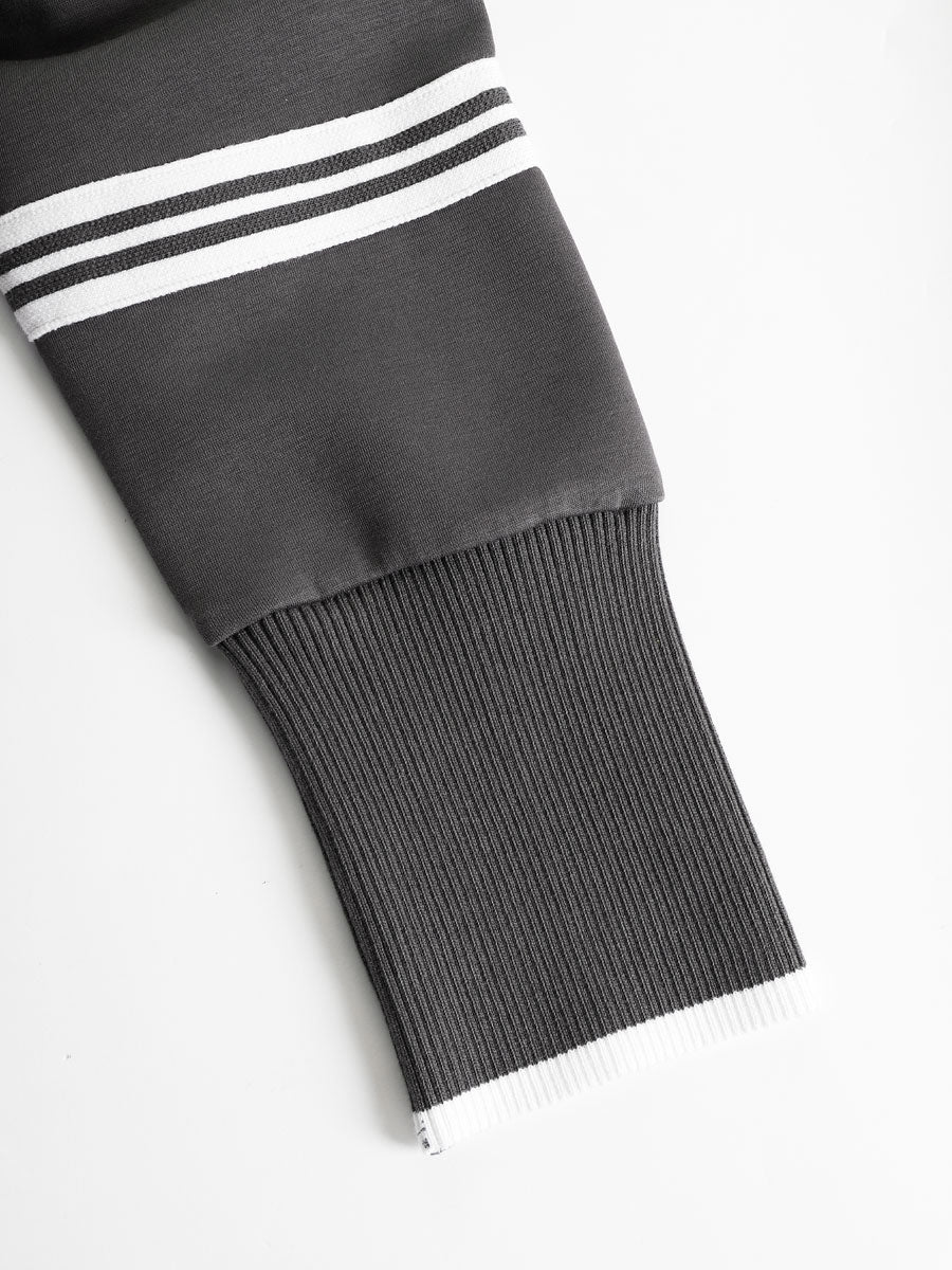 Priscilla - Elegant Sporty Complete with Half Zip Sweatshirt
