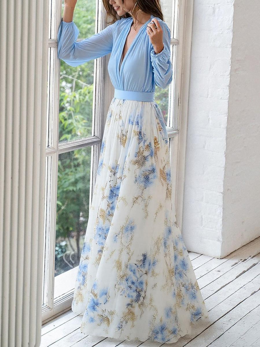 Eloise | Floral Print Maxi Dress
