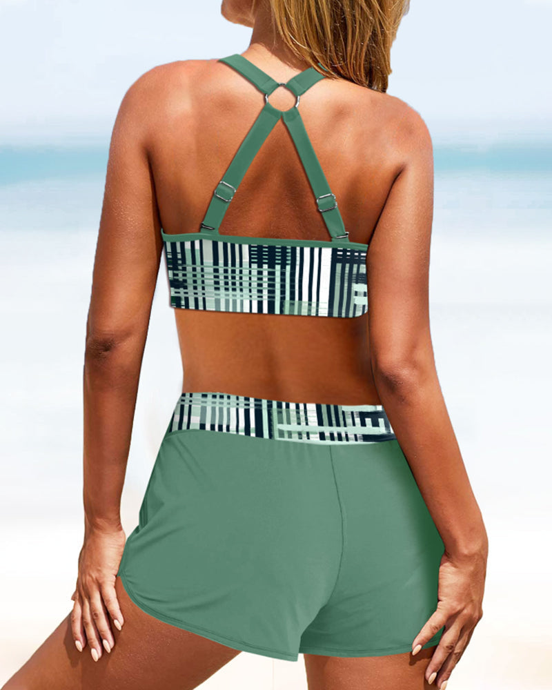 Maya | Ribbed High-Waist Bikini