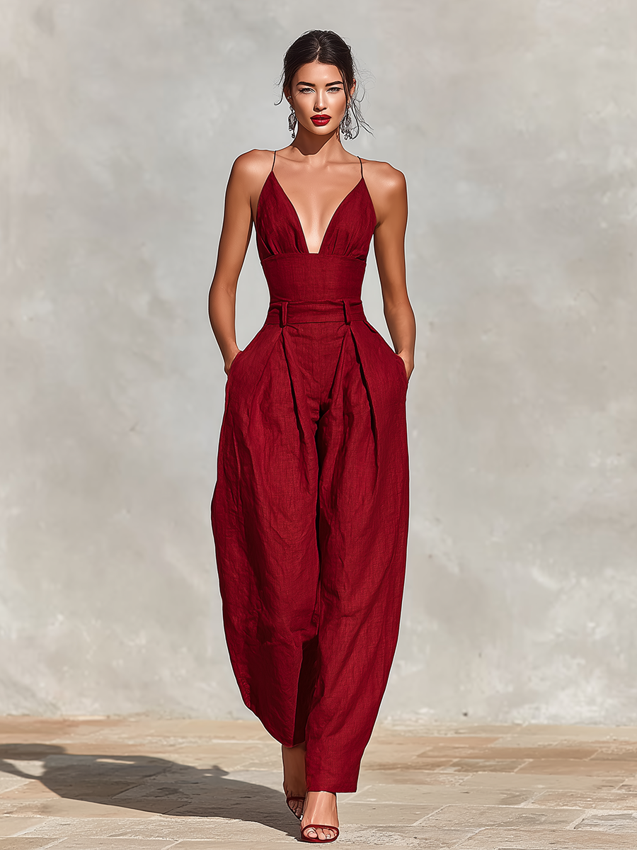 Imani | Linen Jumpsuit