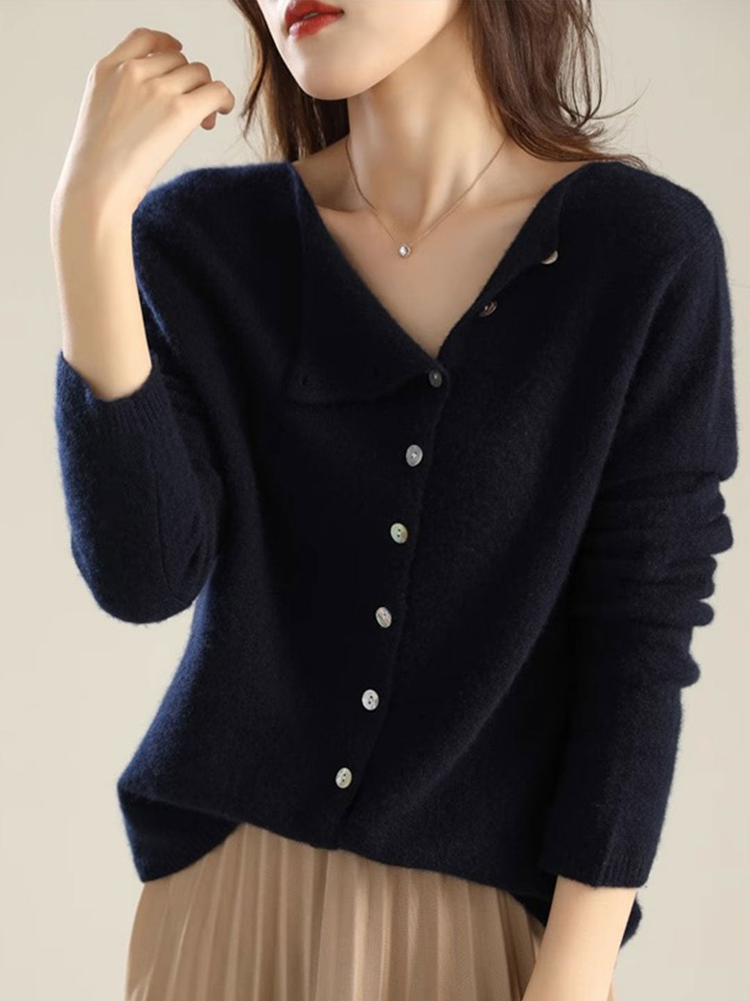 Imani | Button-Front Cardigan