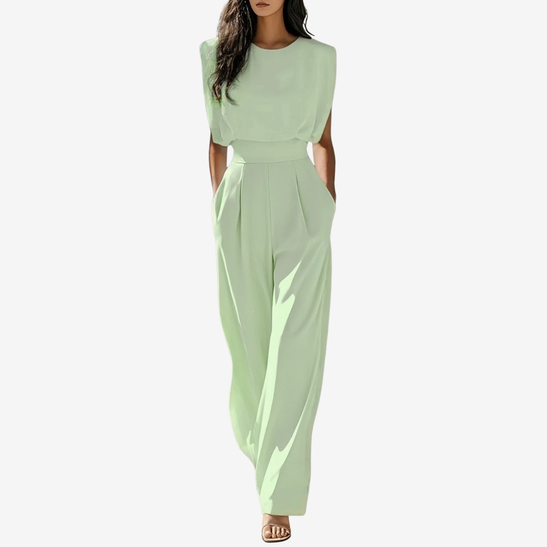 Maya | Jumpsuit with Belted Waist