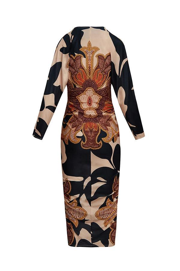 M&H | Dolman Sleeve Midi Dress