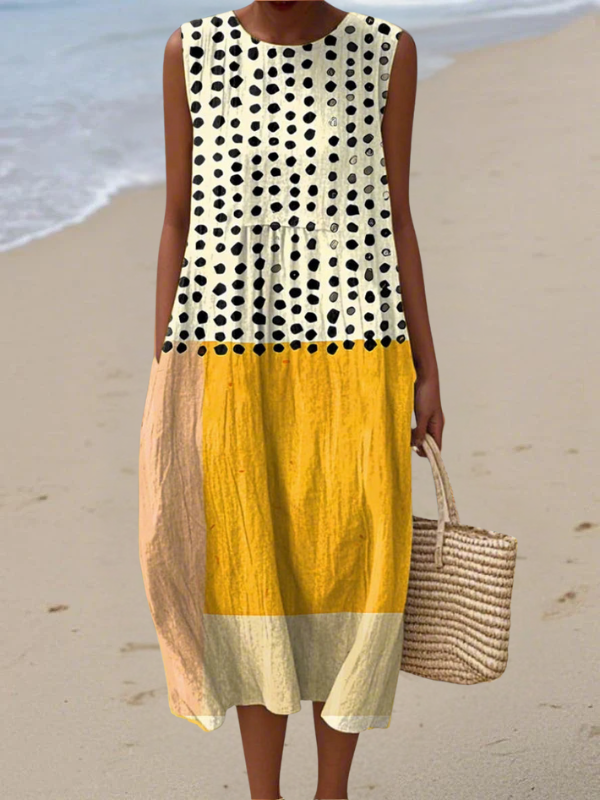 Leah | Lightweight Sleeveless Summer Dress
