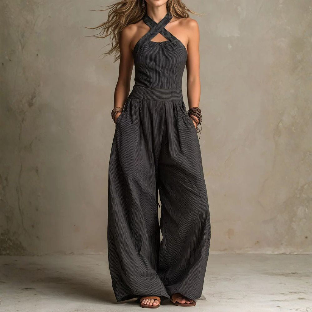 CARMELA | ELEGANT LINEN JUMPSUIT
