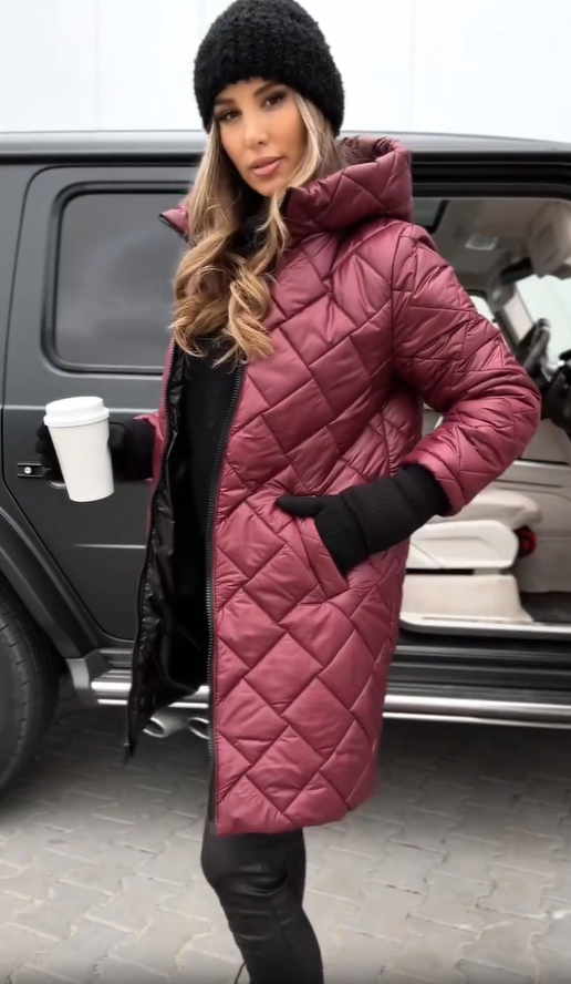 Quilted Hooded Jacket
