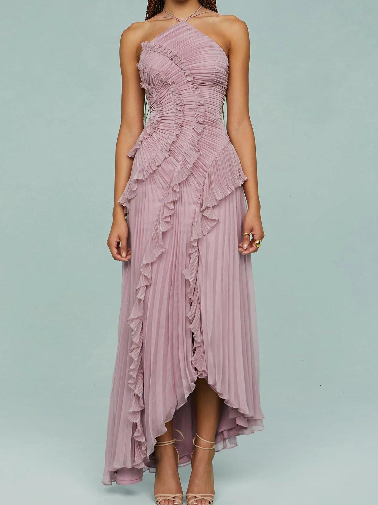 M&H | Pleated Maxi Dress