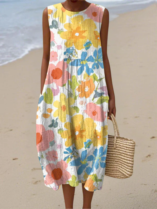 Ella | Lightweight Sleeveless Summer Dress