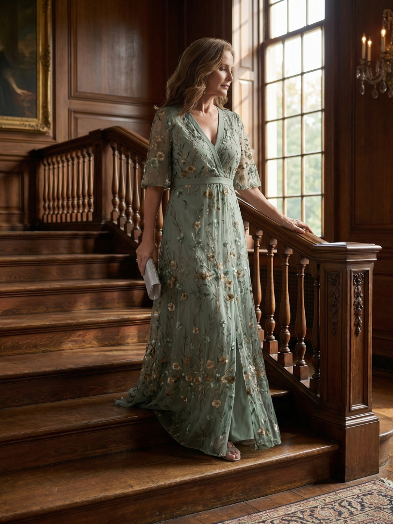 Maya | Halter Floral Maxi Dress
