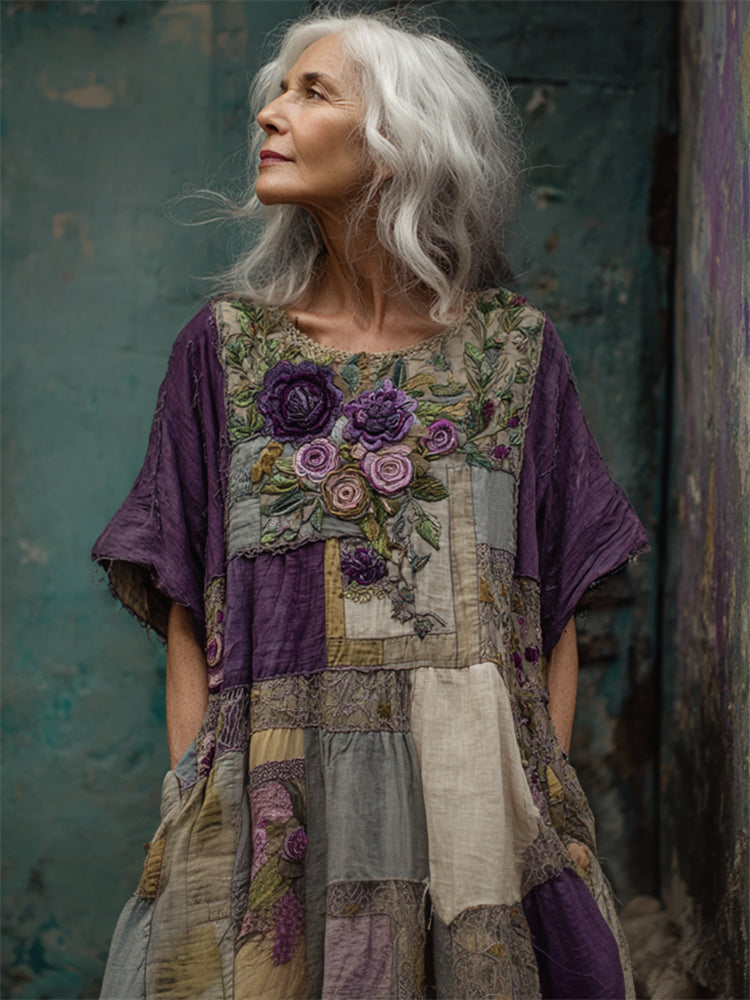 Nora | Embroidered Boho Dress
