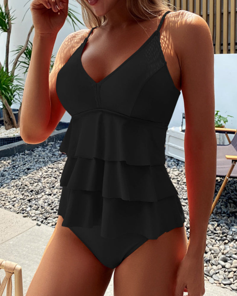 Maya | Ruffled One-Piece Swimsuit