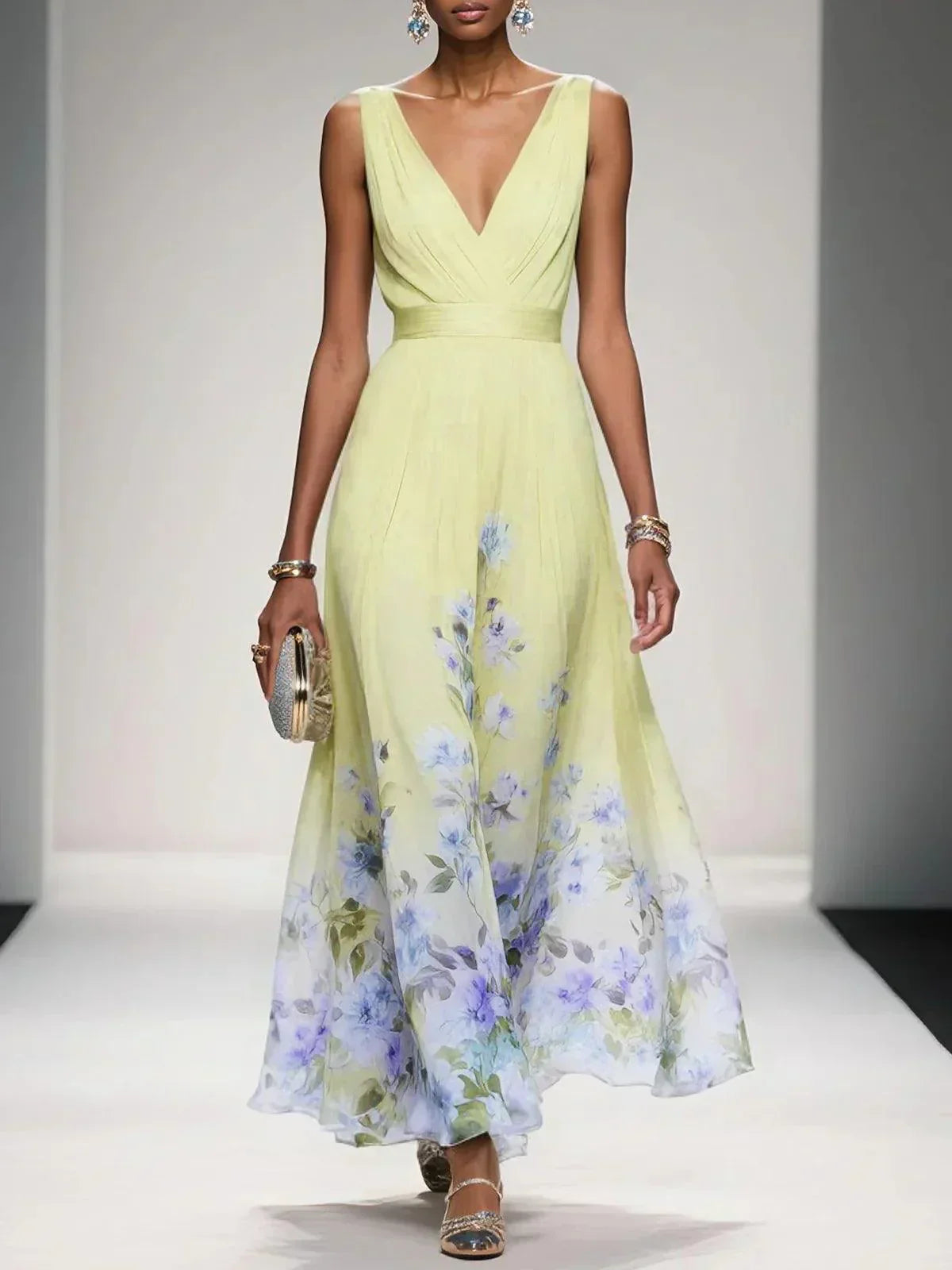 M&H | Chiffon Maxi Dress