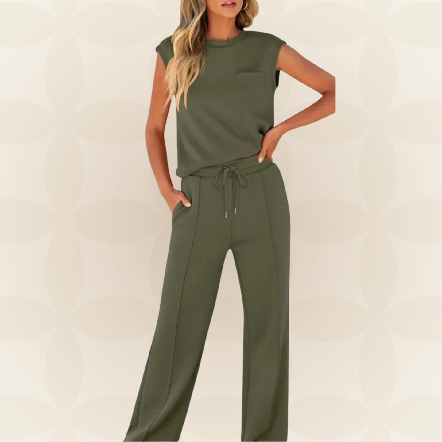 M&H | Velvety Soft Two-Piece Lounge Set