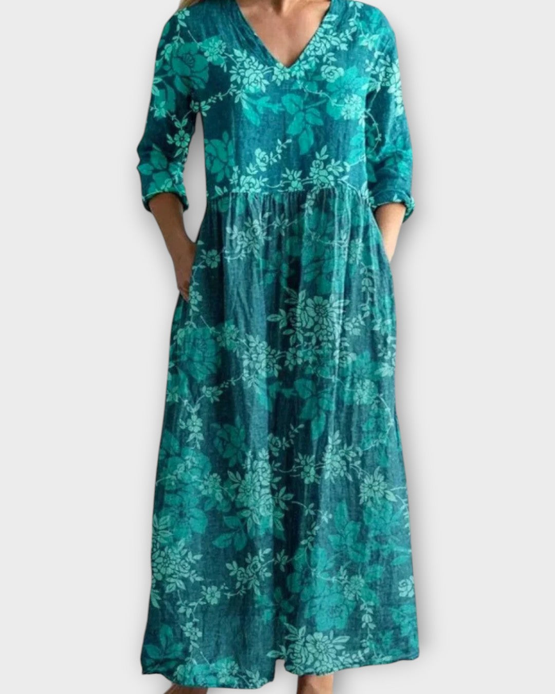 Nadia | Maxi Dress - Vintage Floral