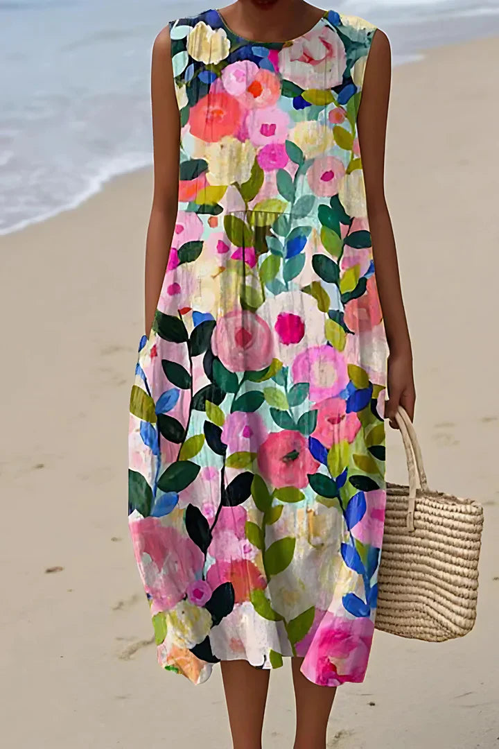 ELARAβ’ | SLEEVELESS DRESS