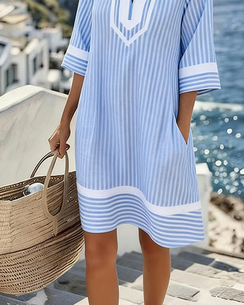 Harper | V-Neck Dress