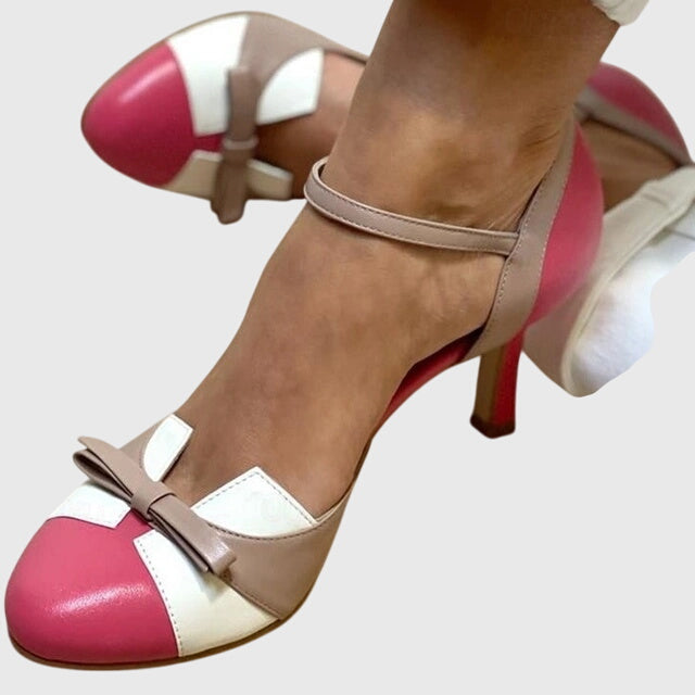 Padded Stiletto Heel Sandals