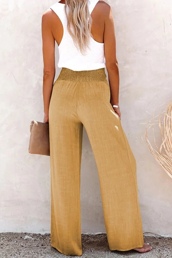 Evelyn | High-Waisted Relaxed Pants
