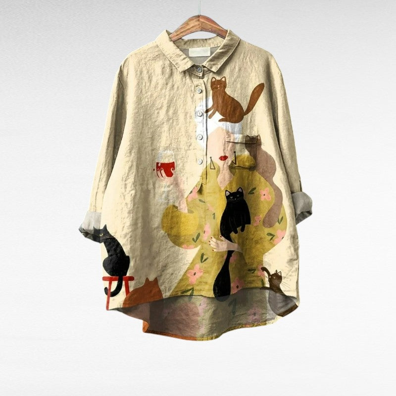 M&H | Viscose-Blend Blouse