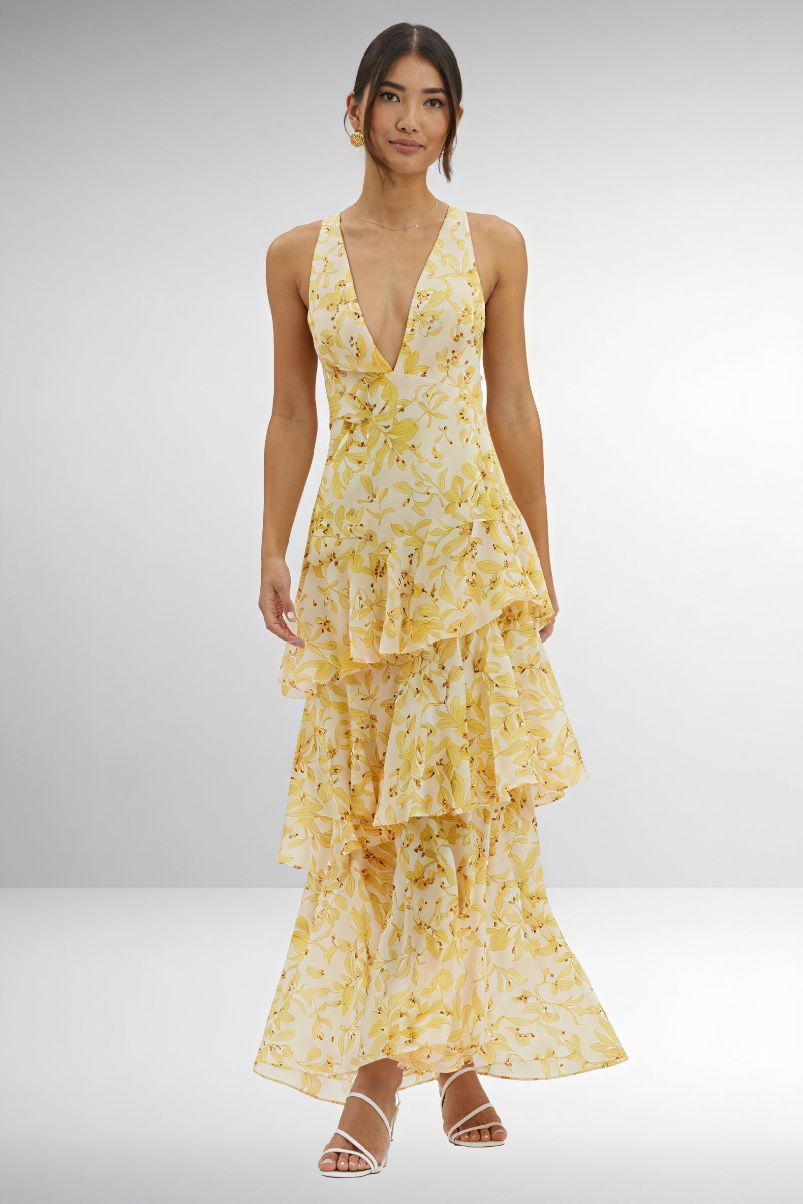Imani | Watercolor Floral Dress