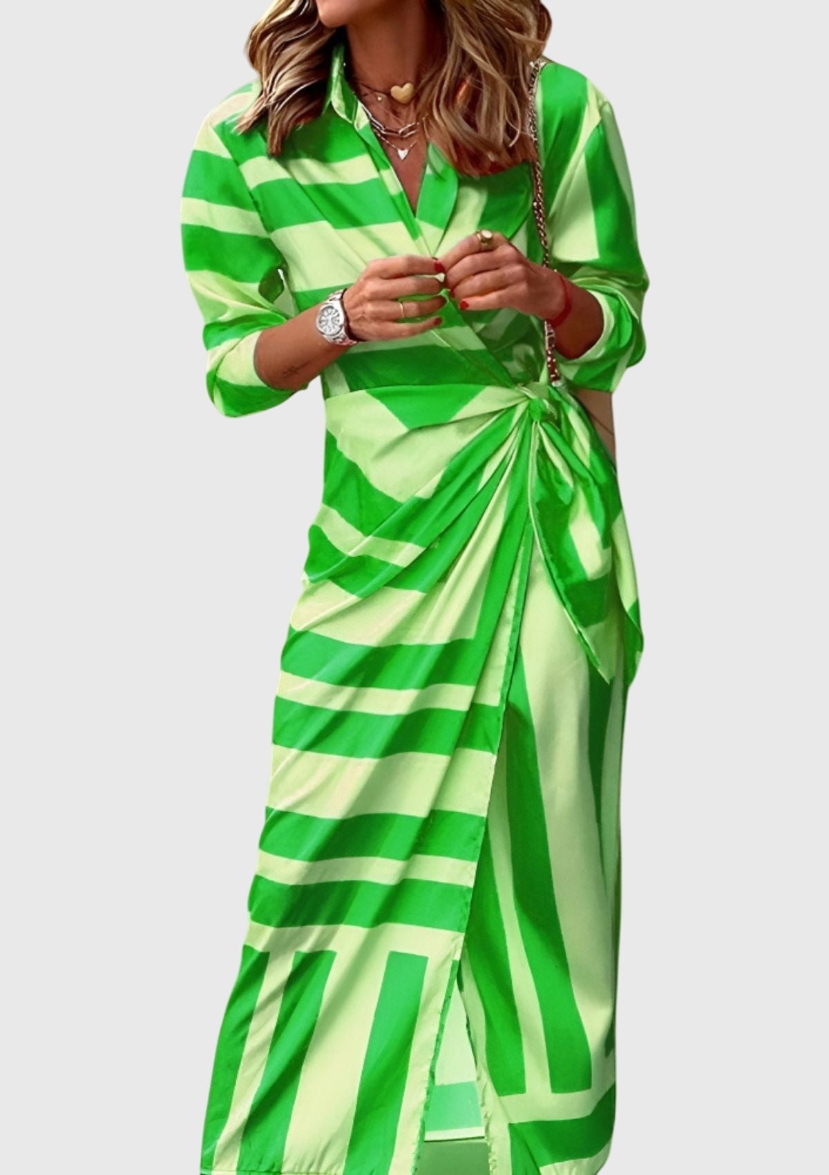 Harper | Printed Wrap Dress