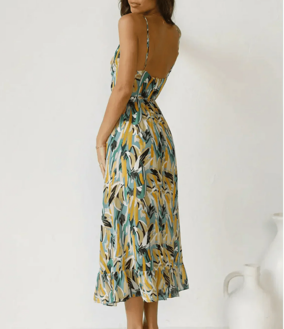 Jasmine | Shimmering Midi Dress