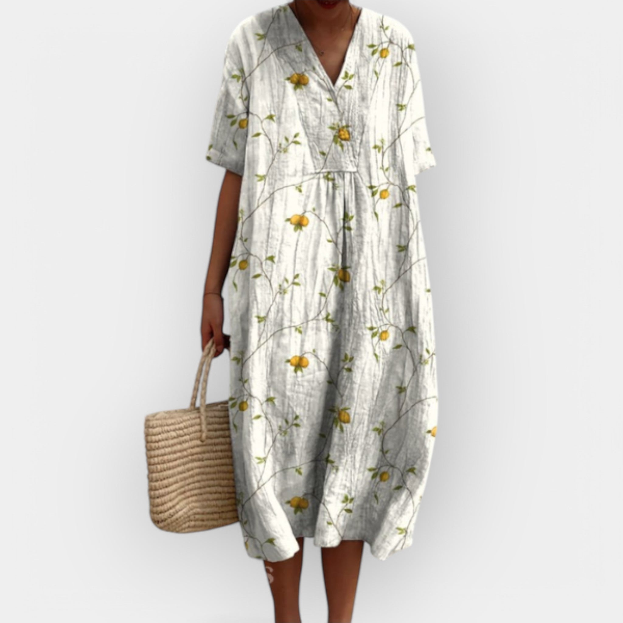 Monica | Floral Breathable Cotton Sundress