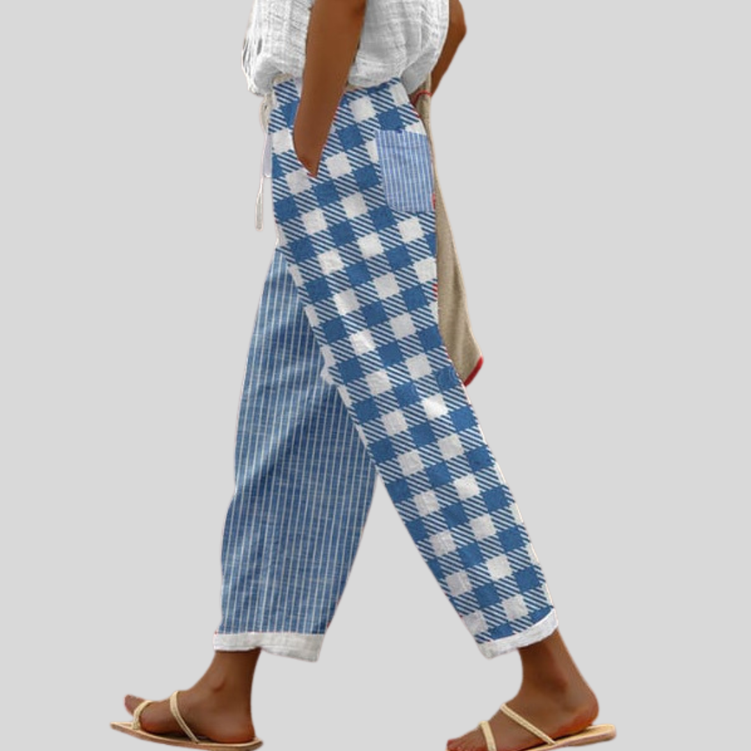 Sophia | Wide-Leg Elastic-Waist Pants