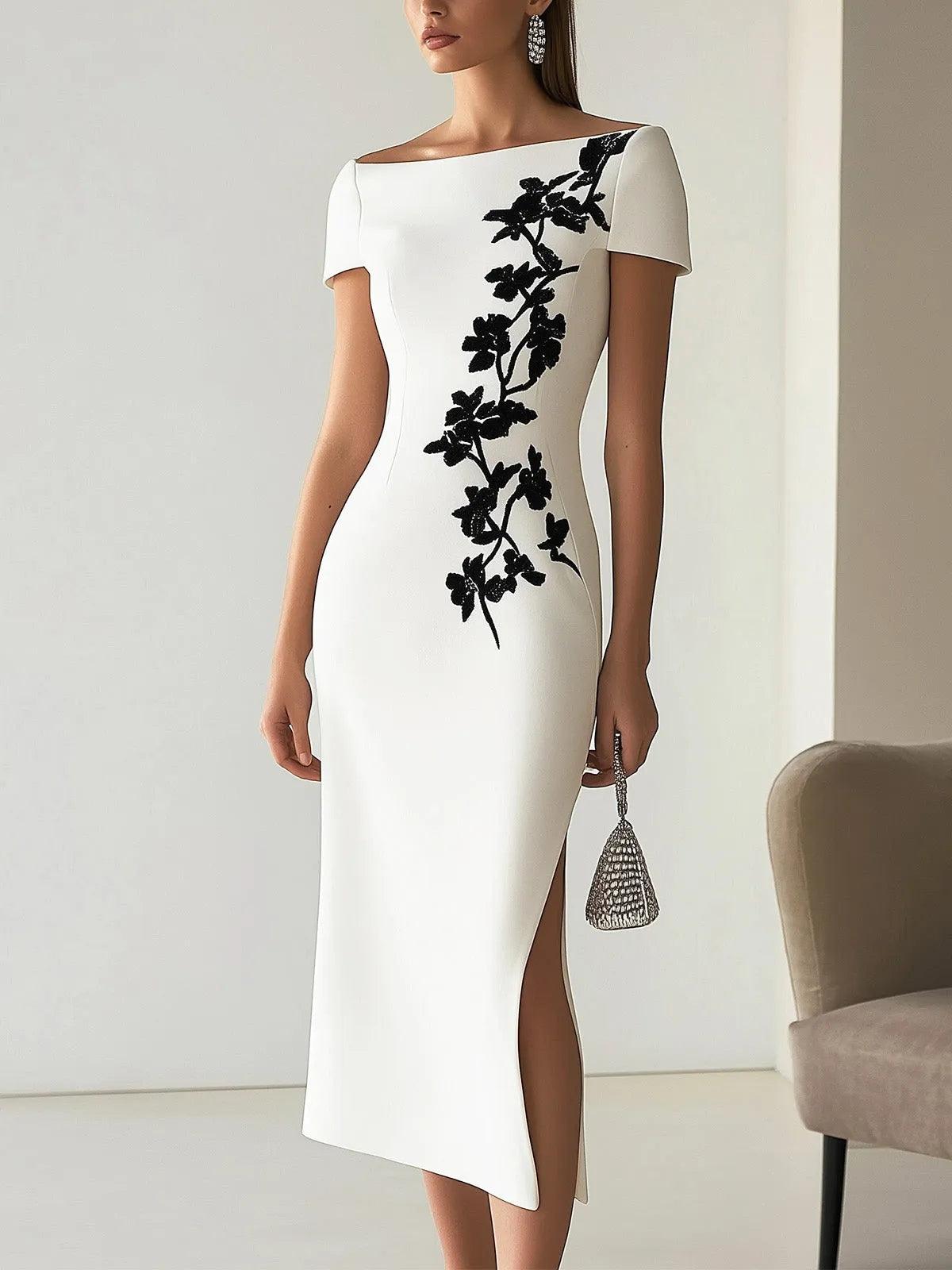 M&H | Floral Print Midi Dress