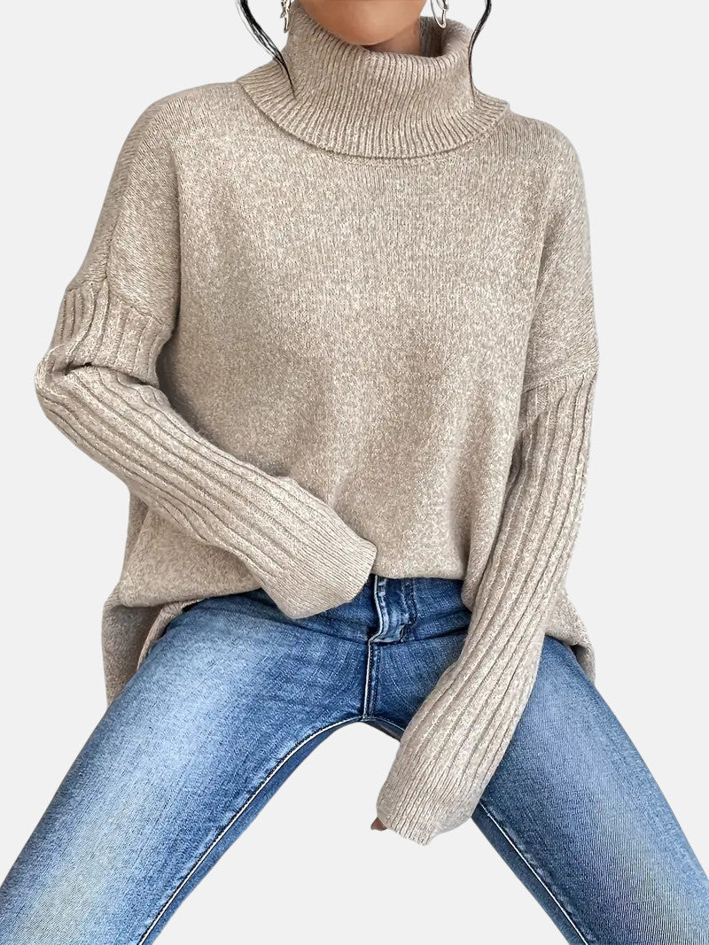 Oversized Turtleneck Sweater